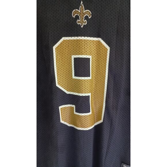 New Orleans Saints Drew Brees #9 Football Jersey Youth Size Large (14-16) - Picture 3 of 7